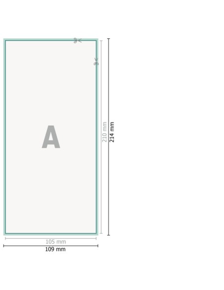 Flyers, DL, impresión a una cara