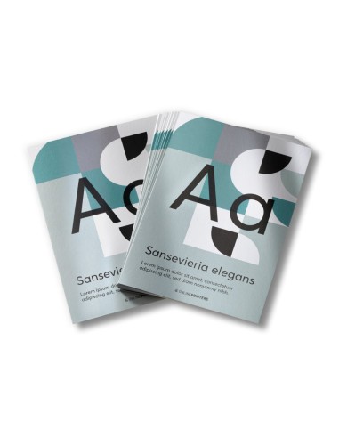 Flyers con colores de efecto, A4, impresión a una cara