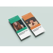 Flyers con colores de efecto, A5 medio, impresión a una cara