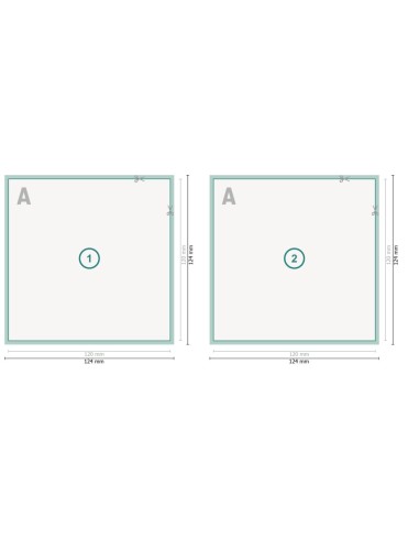 Flyers con colores de efecto, CD 12 x 12 cm,...