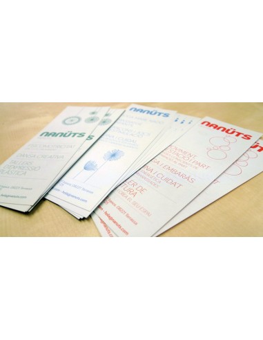 Flyers con colores de efecto, 1/3 A3, impresión a dos caras