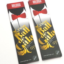 Flyer con lacado UV, 1/3 A3, impresión a dos caras