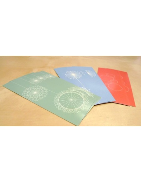 Flyer con lacado UV, DL, impresión a dos caras