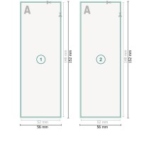 Marca páginas, 5,2 x 14,8 cm 2