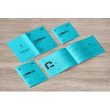 Revistas grapadas formato horizontal, A5