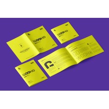 Revistas grapadas formato horizontal, A6