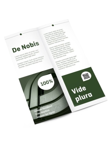 Revistas grapadas en papeles ecológicos/naturales, formato vertical, A4 medio