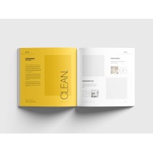 Revistas grapadas en papeles ecológicos/naturales,...