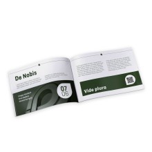 Catálogos encolados, A5, formato horizontal