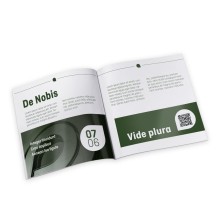 Catálogos encolados, CD 12 x 12 cm