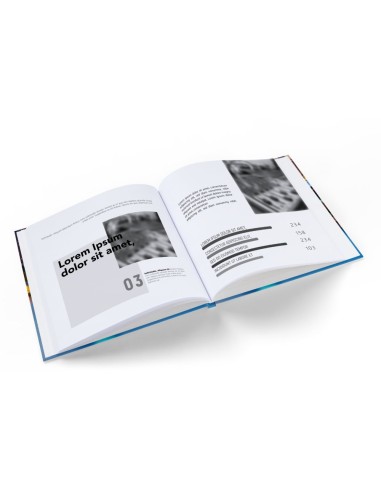 Libros con tapa dura, A4-cuadrado