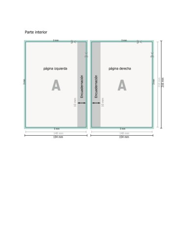 Libros con tapa dura, A5