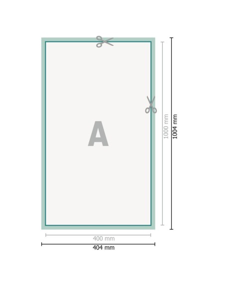 Gráficos, 40 x 100 cm