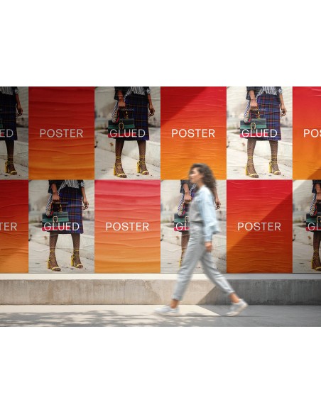 Carteles con lacado UV, A0, impresión a una cara