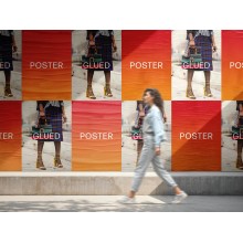 Carteles con lacado UV, B1, impresión a una cara