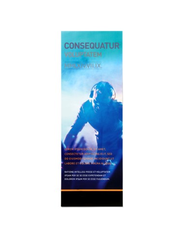 Carteles con lacado UV, A2 medio, impresión a una cara