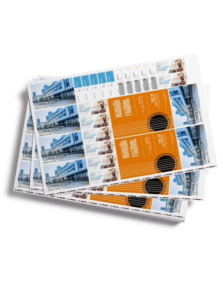 Pliegos de impresión en plano, 46 x 65 cm, 4/4