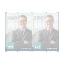 Carteles resistentes a la intemperie, A1 doble