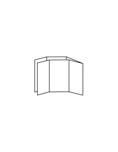 Folletos plegados formato vertical, A6