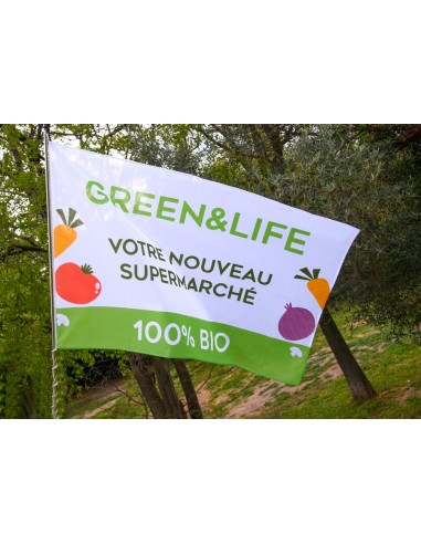 Bandera Publicitaria personalizada a color con...