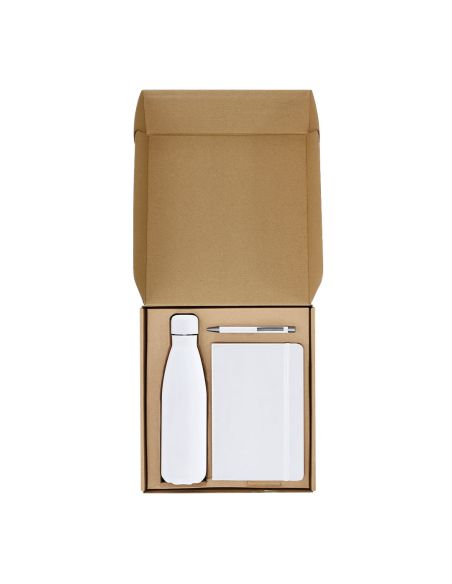 Set Rymarek personalizado: bloc, bolígrafo y bidón térmico