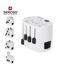 Adaptador Viaje Universal Skross PRO 3-POLE