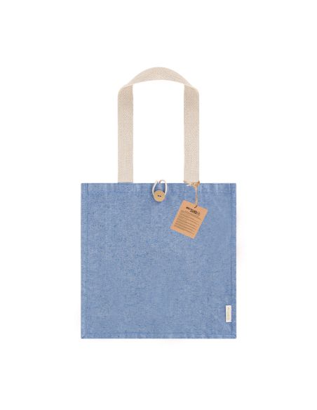 Bolsa Brotax tote de playa en algodón reciclado 300 g con asas largas