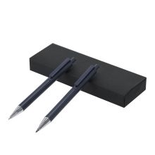 Set de bolígrafo y lápiz eterno de aluminio reciclado (Foract)