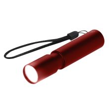 Linterna Tortol de aluminio con LED, presentada en caja individual