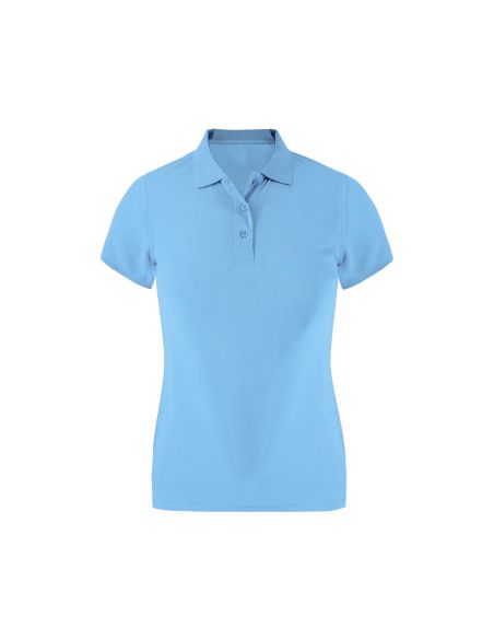 Polo de mujer de poliéster piqué 180 g personalizado con logo (Tecnic Plus)