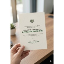 tarjeta postal A6 o A5 en papel reciclado 2