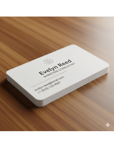 Tarjetas de Visita cantos romos Impresión a Todo Color y Baratas