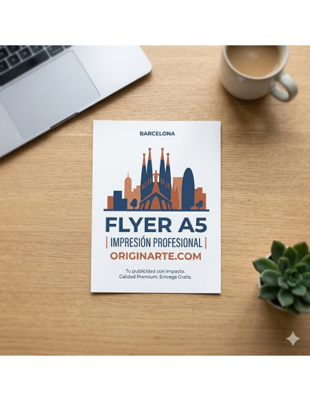 Imprimir Flyers A5, urgentes y baratos con entrega gratis