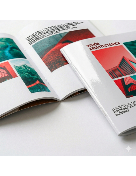 imprimir revista A5 con portada plastificada y entrega gratis