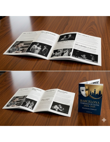 imprimir folleto cuadriptico a6 con entrega gratis