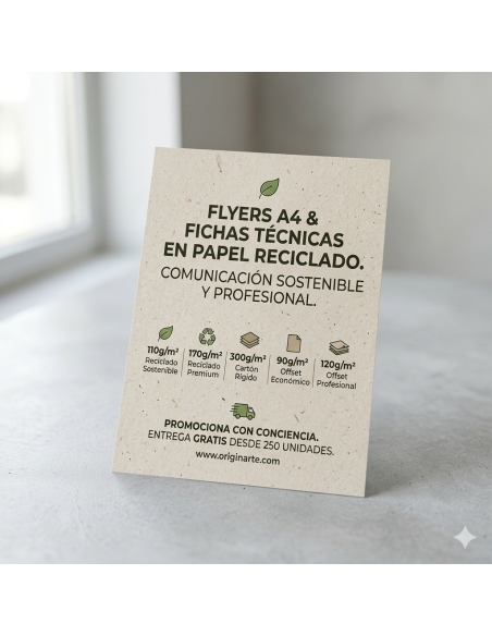 flyers-a4-diplomas-papel-reciclado-offset