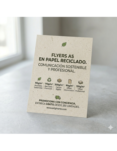 flyers-a5-papel-reciclado-offset