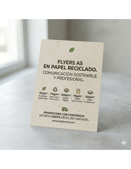 flyers-a5-papel-reciclado-offset