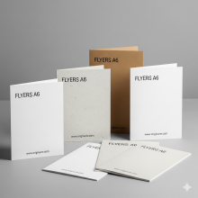 flyers-a6-papel-reciclado-offset-sostenible