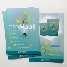 Diptico profesional A4 cerrado