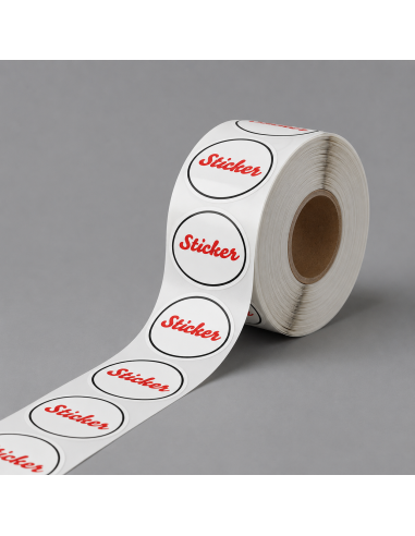 Etiquetas de Papel Estucado Reforzado - Alta Adherencia