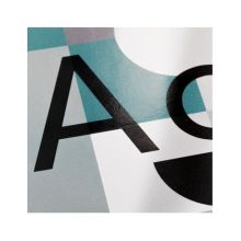 Folletos plegados con colores de efecto, A5-cuadrado