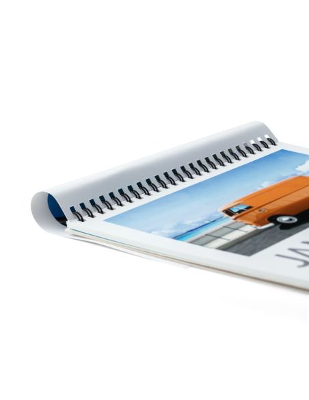 Calendarios mesa varias págs., A3 medio 13 hojas, colores 4/0, papel cuché de 170 g/m²