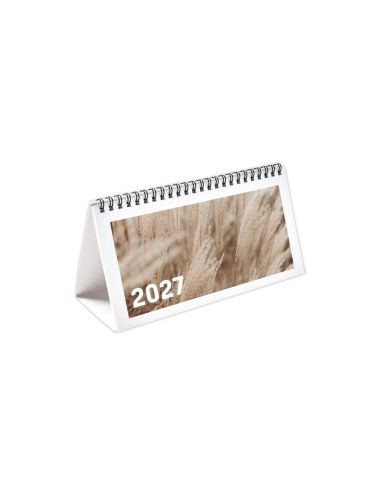 Calendarios mesa varias págs., A4 medio 13 hojas, colores 4/0, papel cuché de 170 g/m²