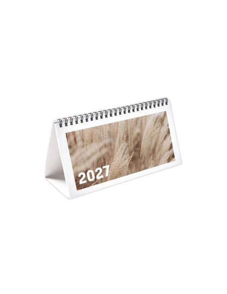 Calendarios mesa varias págs., A4 medio 13 hojas, colores 4/0, papel cuché de 170 g/m²