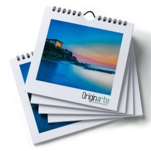 Calendarios de pared, 13 hojas, 40 x 40 cm, encuadernación en espiral, papel cuché 170 g/m², 4/0