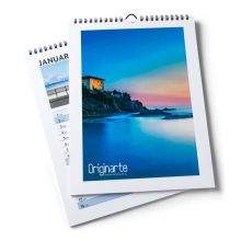 Calendarios de pared, 13 hojas, A3 medio, encuadernac. espiral, papel cuché 170 g/m² , 4/4