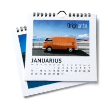 Calendarios de pared, 13 hojas, A3-cuadrado, encuadern.espiral, papel cuché 170 g/m² , 4/4