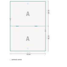 Calendarios revista sin cubierta, horizontal, A4, 28 páginas, 130 g/m² papel cuché 2