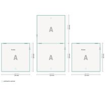 Calendarios revista con cubierta, cuadrado, A4-cuadrado, 24 páginas, 130 g/m² papel cuché 2